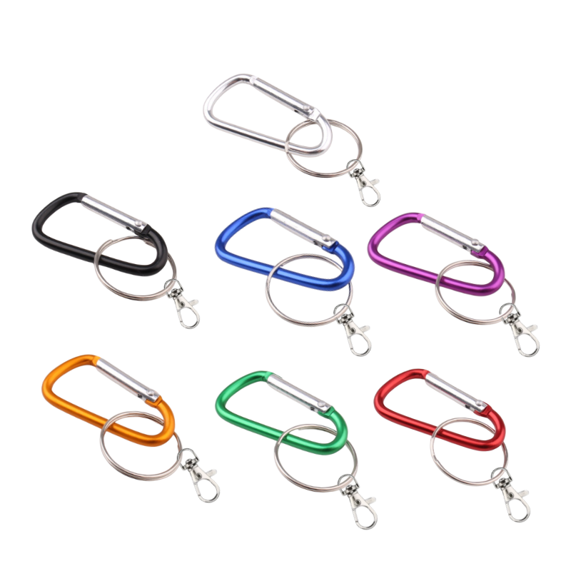 MAG+ D-Shape Carabiner with Ring (M)