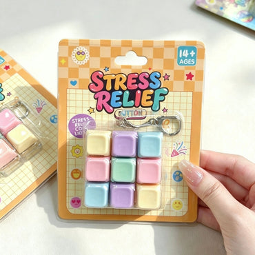 MAG+ Macaron Keycaps Keychain w Lights 9s