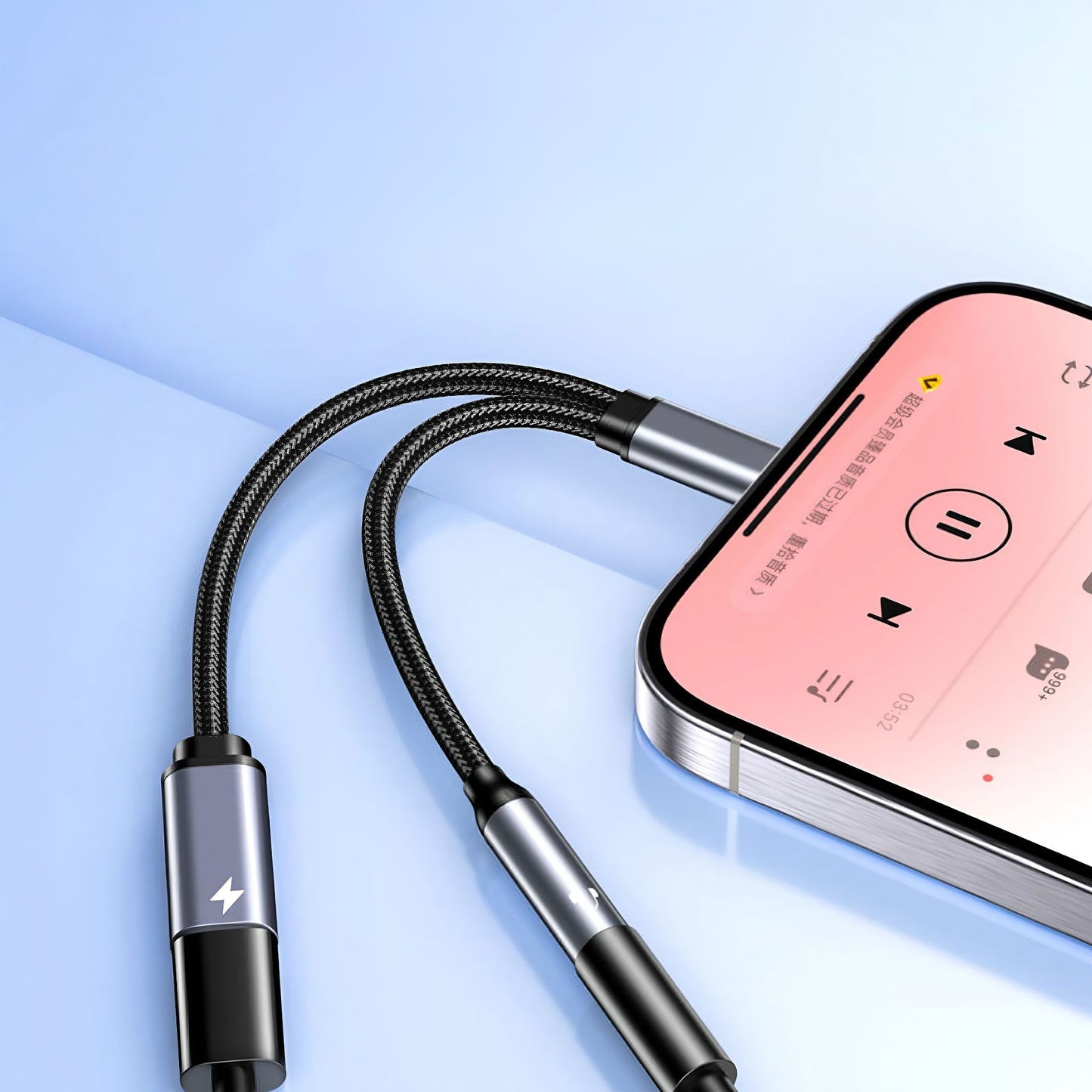 MAG+ Type-C to Type-C + 3.5mm Audio Adaptor