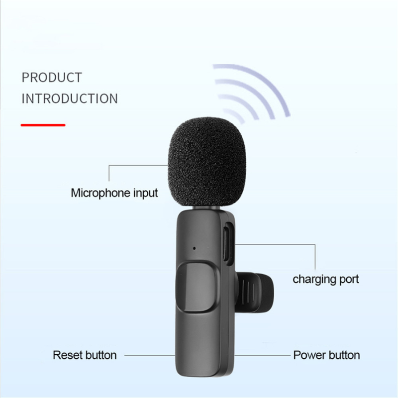 MAG+ Type-C Wireless Clip On Microphone K9