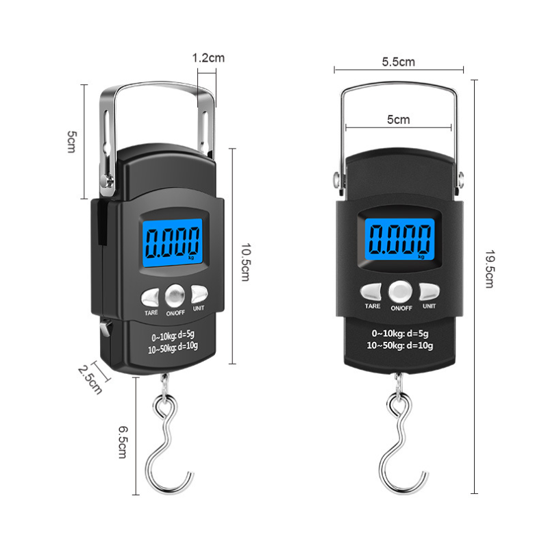 MAG+ Portable Weighing Scale with Ruler 50kg