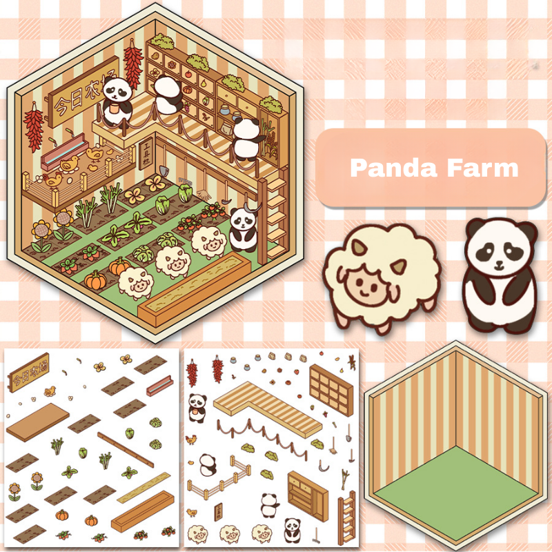 MAG+ 3D Puzzle Stickers