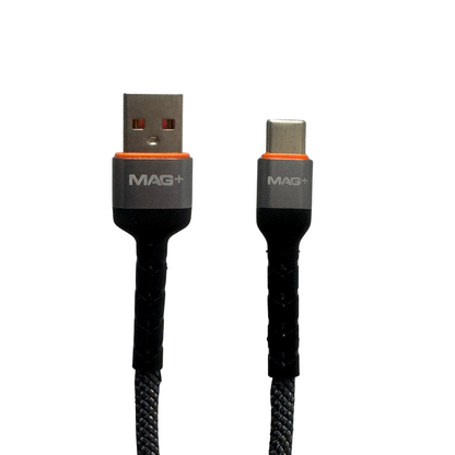 MAG+ USB A to C 60W 1M Braided Cable