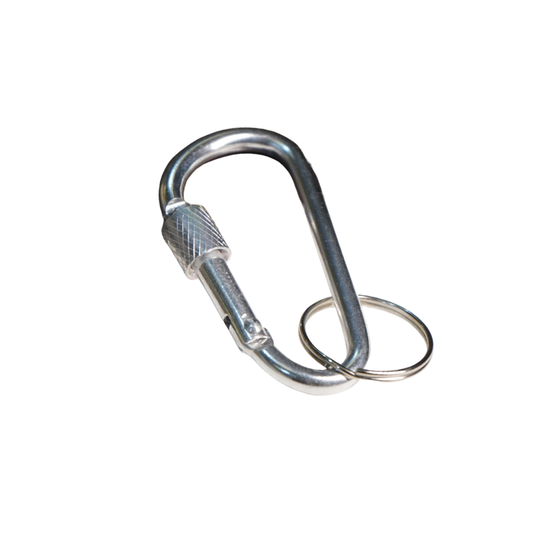 MAG+ D-Shape Carabiner with Ring (L)