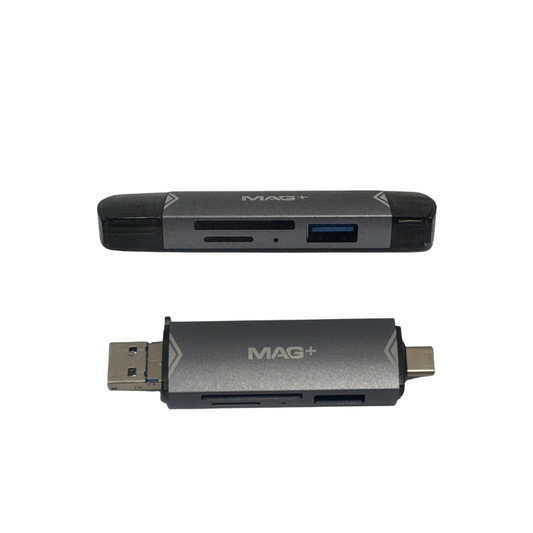 MAG+ 6 in 1 USB Card Reader Hub