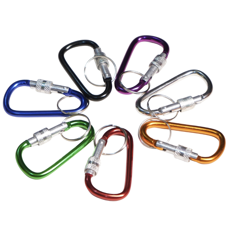 MAG+ D-Shape Carabiner with Ring (L)
