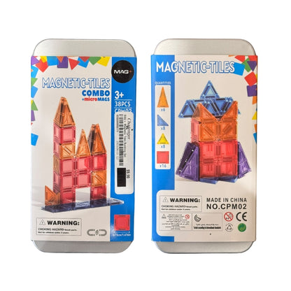 MAG+ Magnetic Tiles Building Set