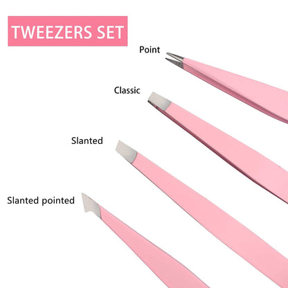MAG+ Set of 4 Tweezers