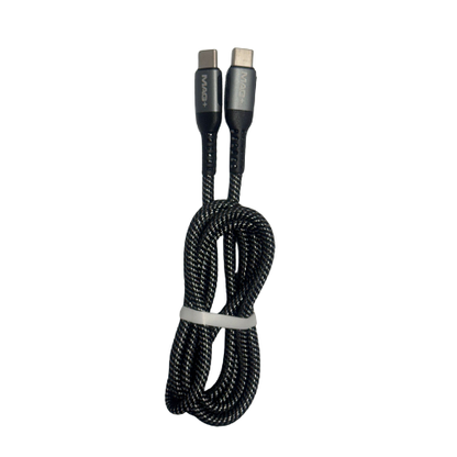 MAG+ USB C to C 1M Nylon Braided Cable