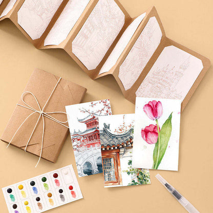 MAG+ Water Colour Painting Book