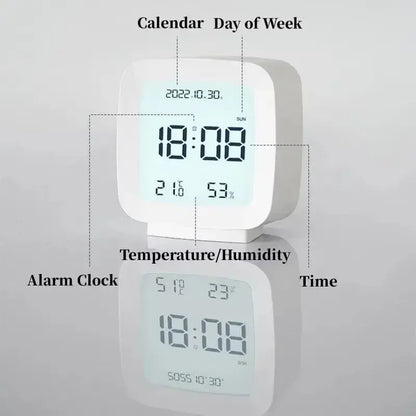 MAG+ LCD Clock with Hygrometer