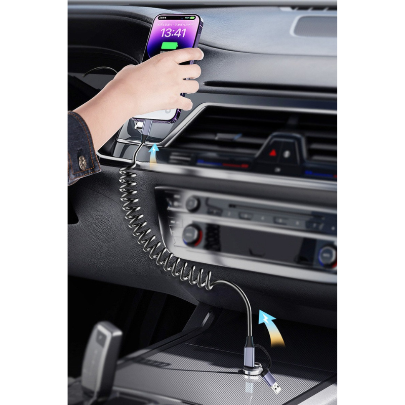 MAG+ 2 in 1 Spring Data Cable