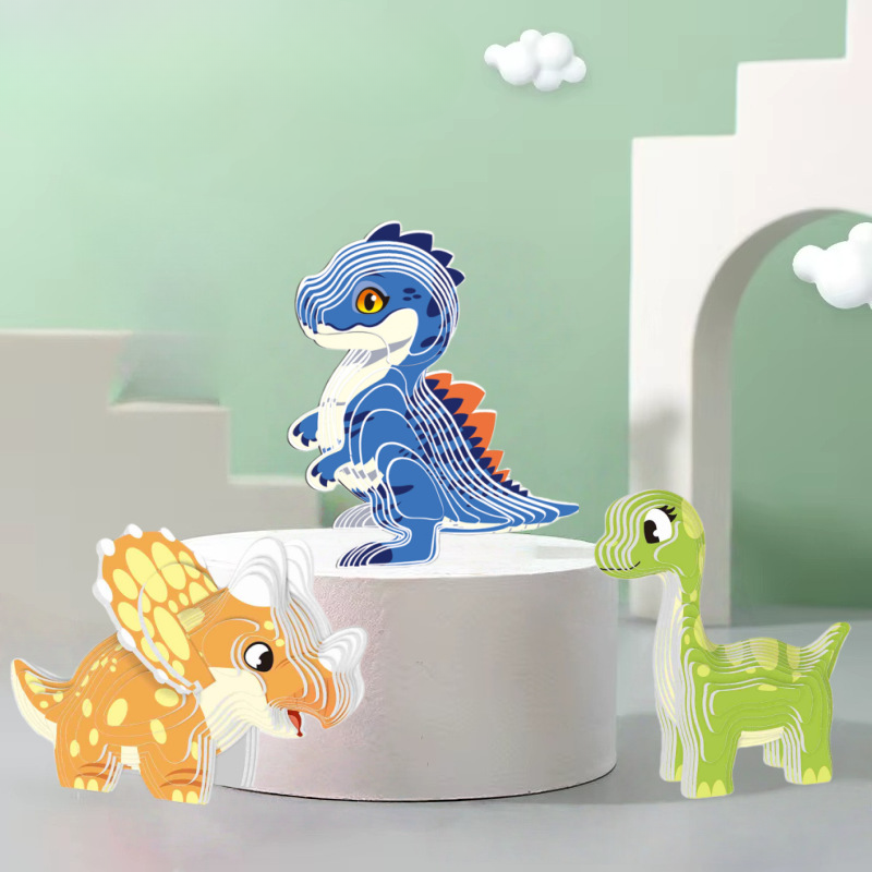 MAG+ 3D Dinosaur Puzzle