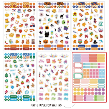 MAG+ Planning Sticker Set 14pcs