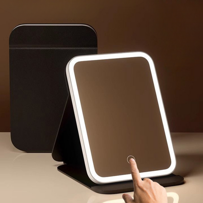 MAG+ LED Light Foldable Stand Mirror