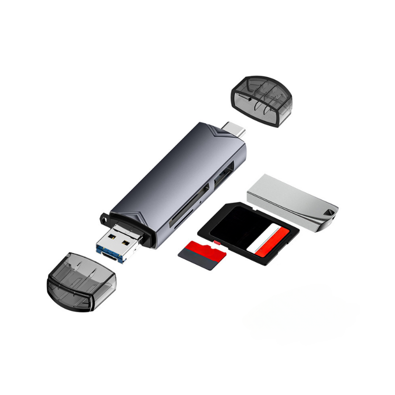 MAG+ 6 in 1 USB Card Reader Hub