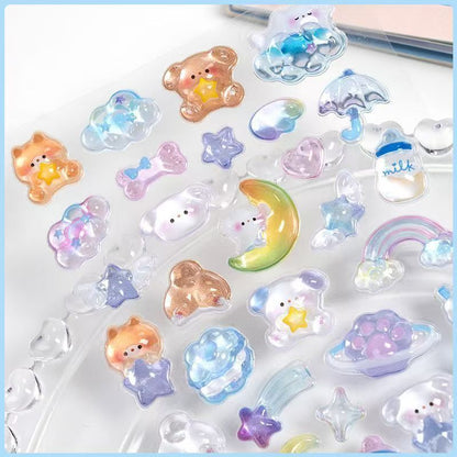 MAG+ 3D Cartoon Stickers