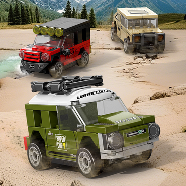 MAG+ Car Modelling Block Set