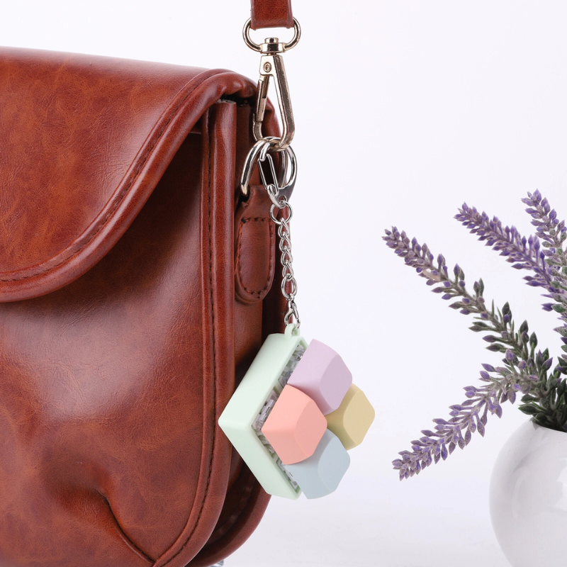MAG+ Macaron Keycap Keychain