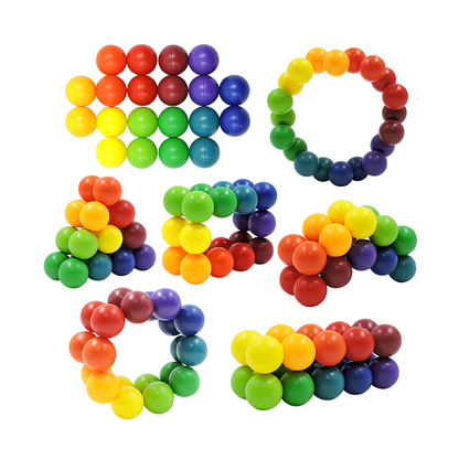 MAG+ Rainbow Puzzle Beads