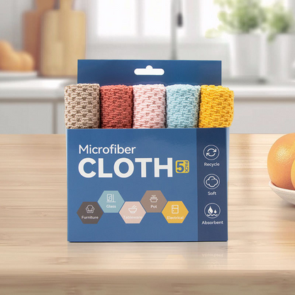 MAG+ Microfiber Cleaning Cloth Pack (5pcs)
