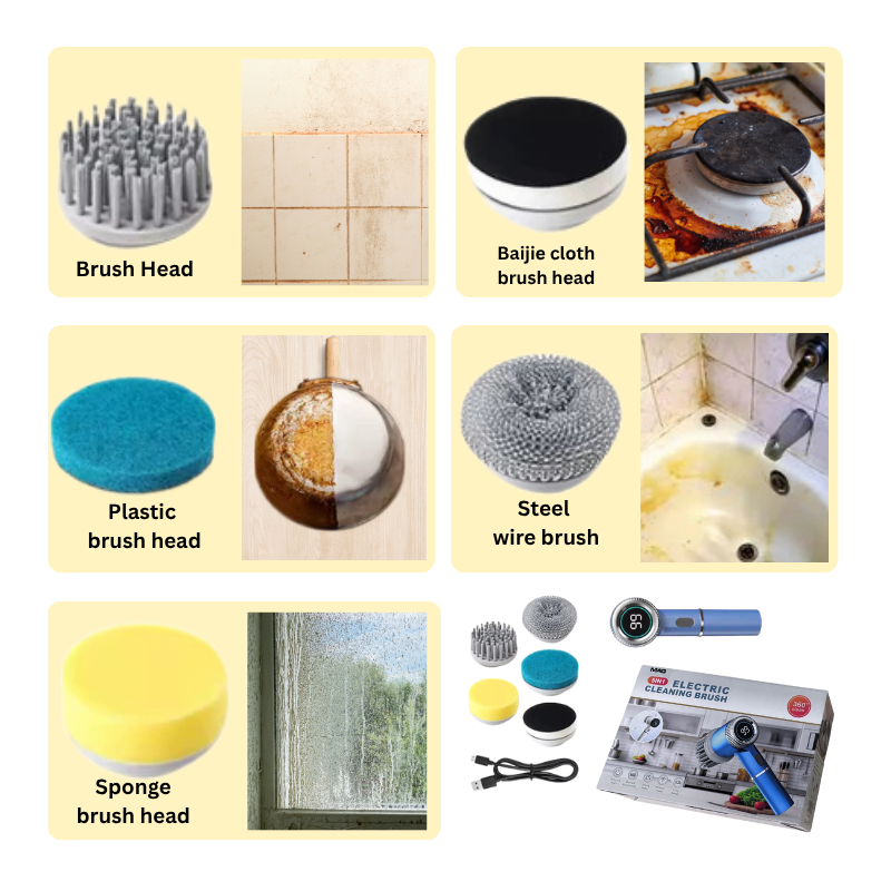 MAG+ 5 in 1 Electric Cleaning Brush