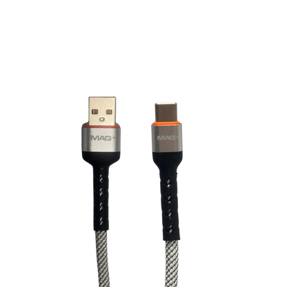 MAG+ USB A to C 60W 1M Braided Cable