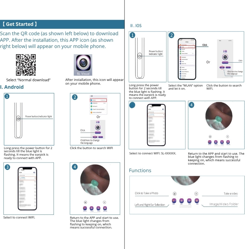 MAG+ Wireless Ear Cleaner with Camera C6