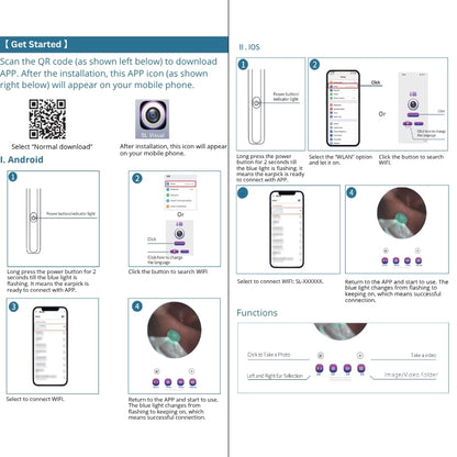 MAG+ Wireless Ear Cleaner with Camera C6