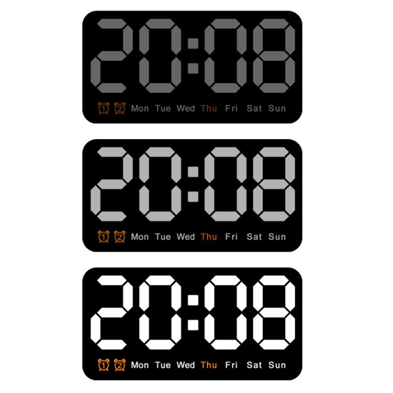 MAG+ LED Display Clock with Date