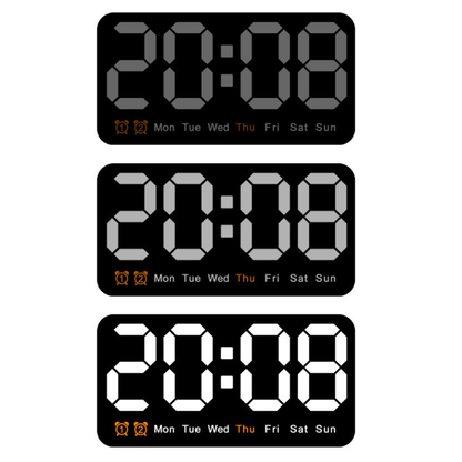 MAG+ LED Display Clock with Date
