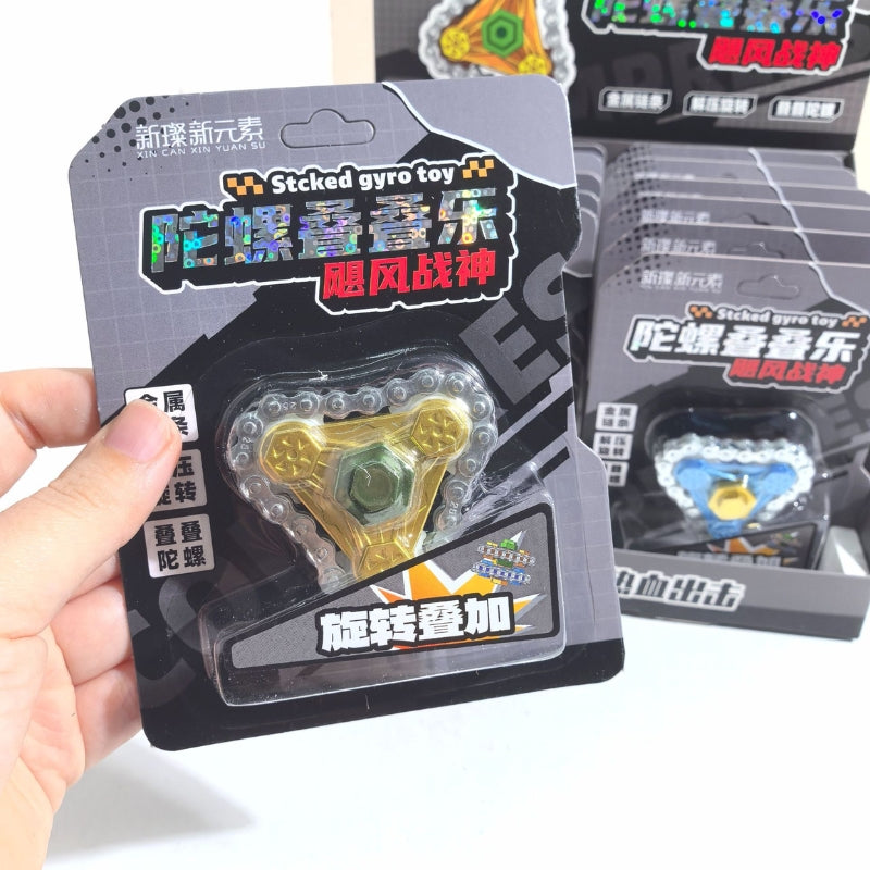 MAG+ Triangle Gyro Chain Fidget