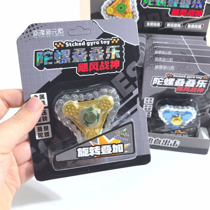 MAG+ Triangle Gyro Chain Fidget