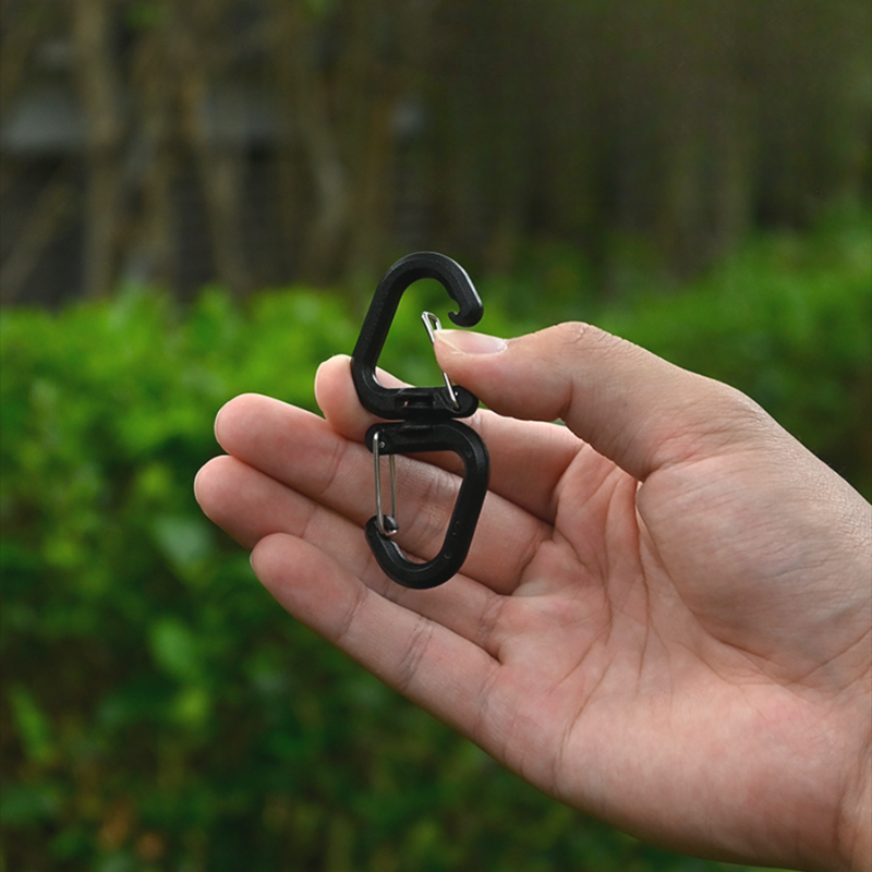 MAG+ 360 Rotatable S Shape Carabiner 2pcs