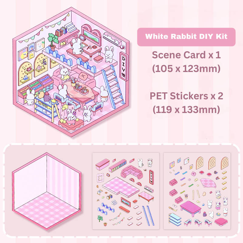 MAG+ 3D Puzzle Stickers