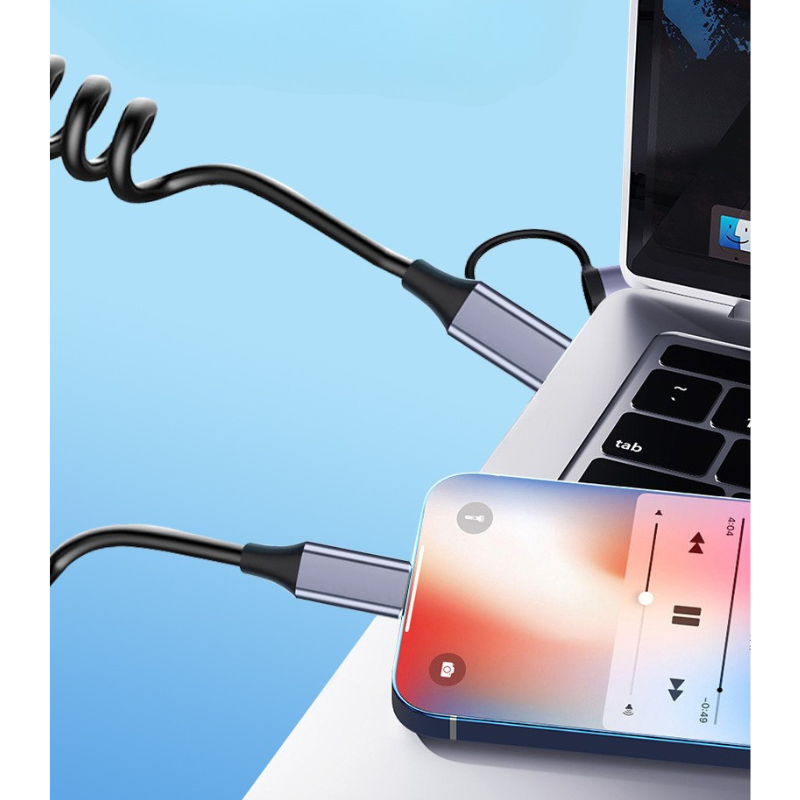 MAG+ 2 in 1 Spring Data Cable