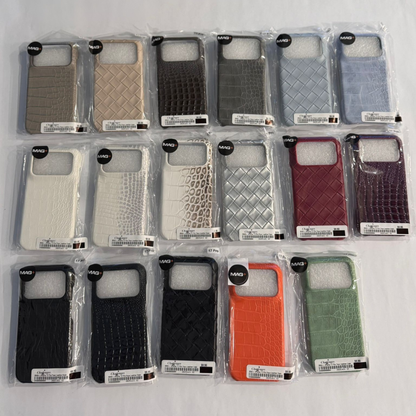 MAG+ iPhone 17 Pro Faux Leather Case