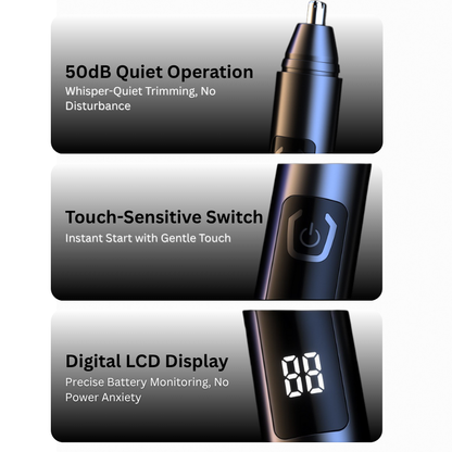 MAG+ Electric Nose Hair Trimmer with LED