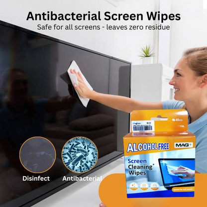 MAG+ Screen Cleaning Wipes (40s)
