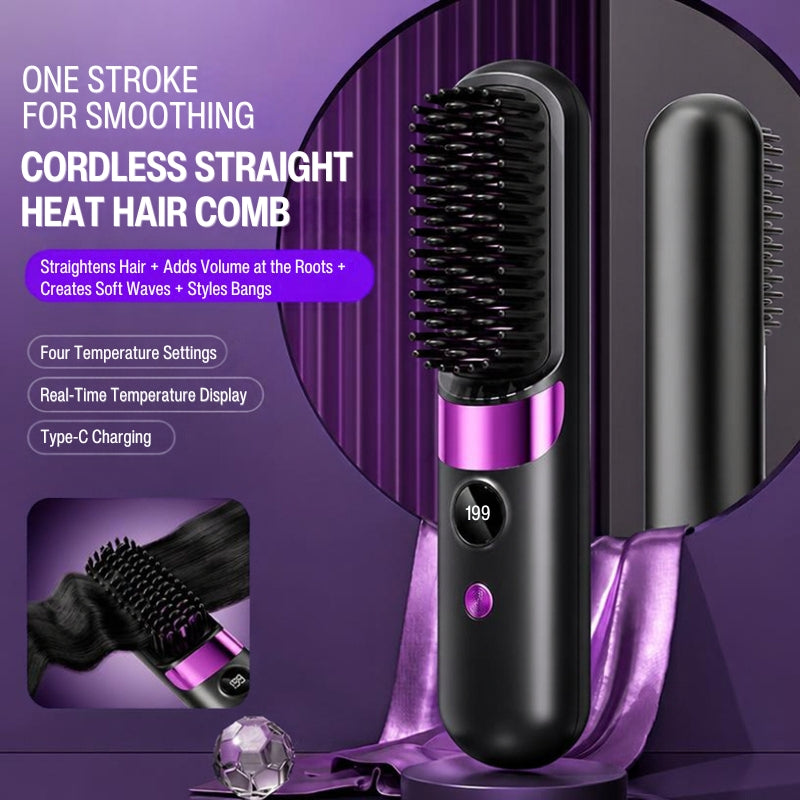 MAG+ Straight Heat Hair Comb V4