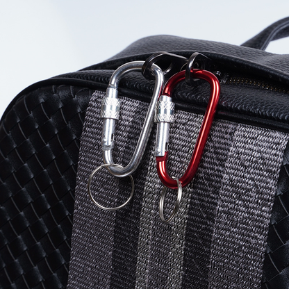 MAG+ D-Shape Carabiner with Ring (L)