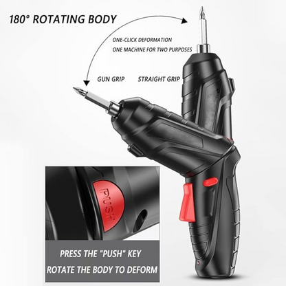 MAG+ Rechargeable Electric Screwdriver Set