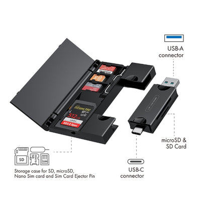 MAG+ Card Reader w Case