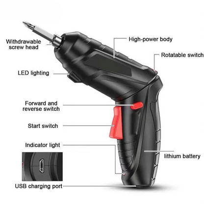 MAG+ Rechargeable Electric Screwdriver Set