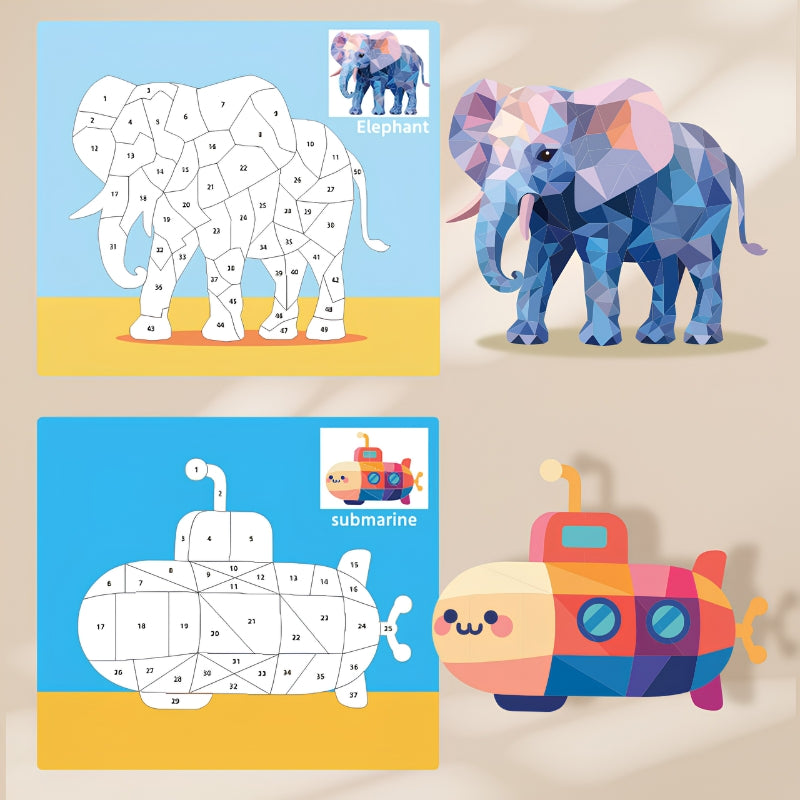 MAG+ Puzzle Sticker Set
