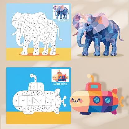 MAG+ Puzzle Sticker Set
