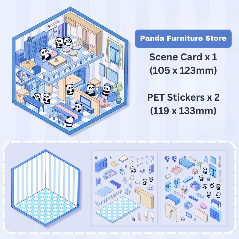 MAG+ 3D Puzzle Stickers