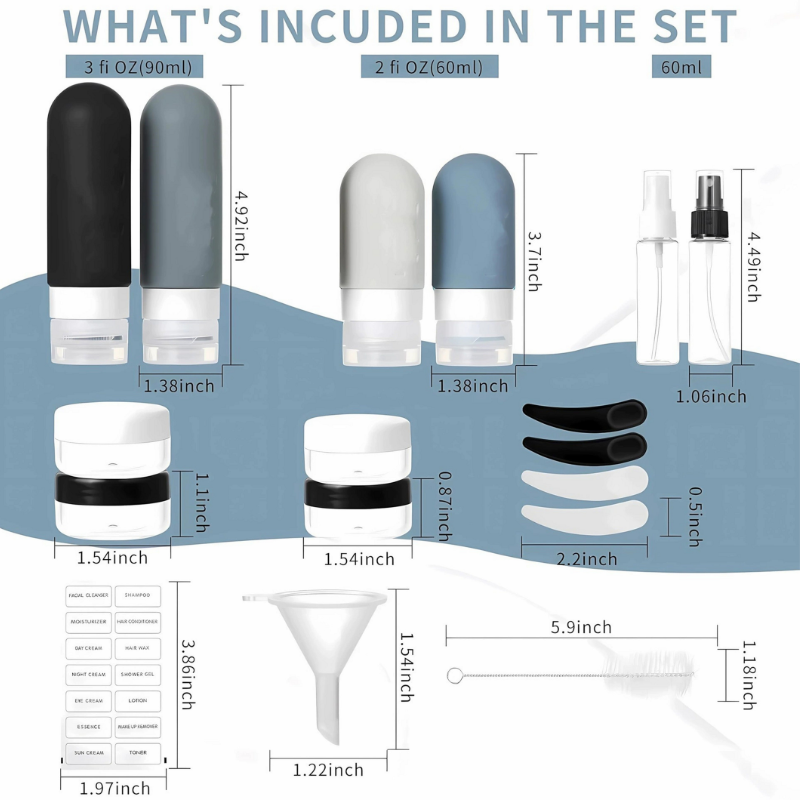 MAG+ Travel Containers Set v2