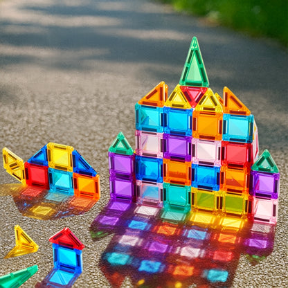 MAG+ Magnetic Tiles Building Set