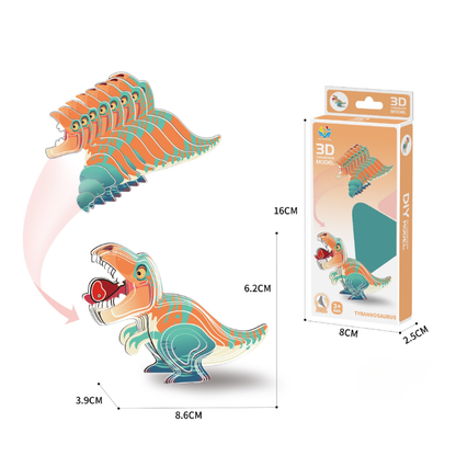MAG+ 3D Dinosaur Puzzle